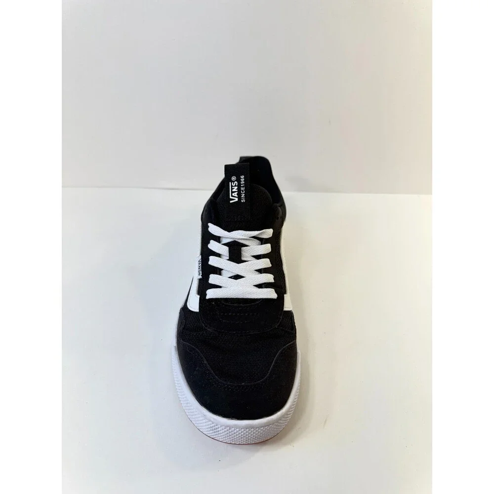 Vans Women's Range EXP Shoe, Mesh Black/White, 9